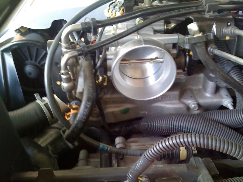 TB and IAC (idle air control) valve cleaning